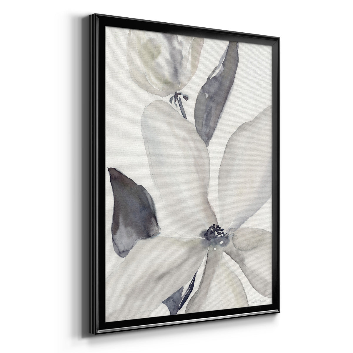 Daybreak Bloom II - Modern Framed Canvas Print