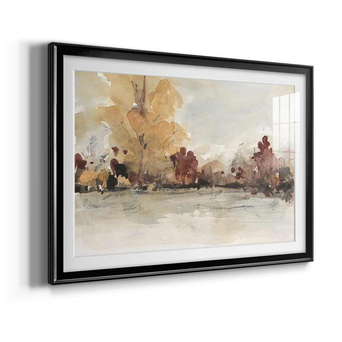 The Autumn View I Premium Framed Print - Ready to Hang