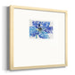 Fleur Bleue I Premium Framed Print Double Matboard