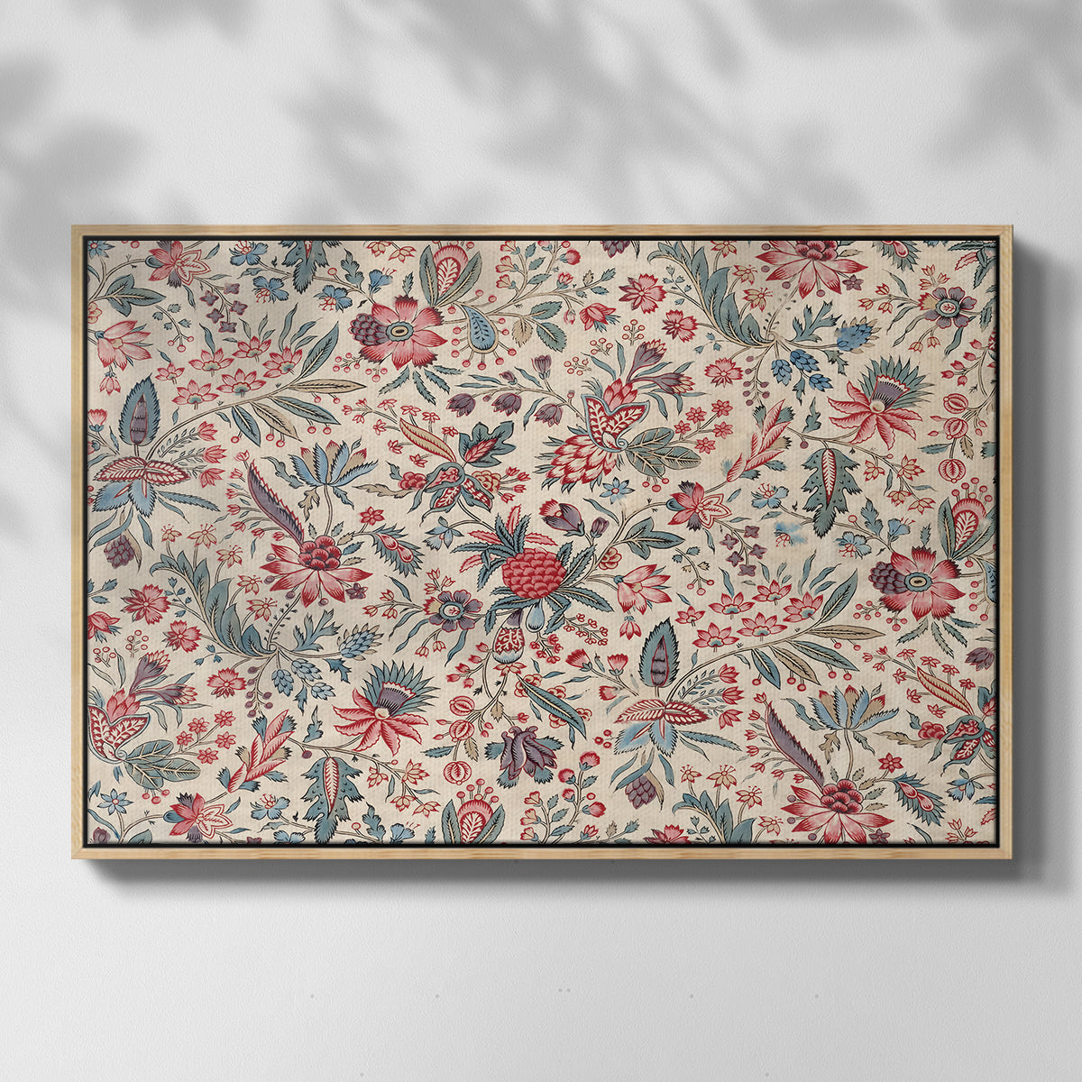 Anaras - Cream, c. 1775-1800 - Floater Framed Canvas Print