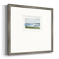 Coastline Splash II Premium Framed Print Double Matboard