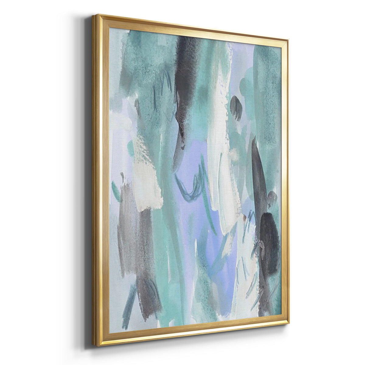 Ocean Crush IV - Modern Framed Canvas Print