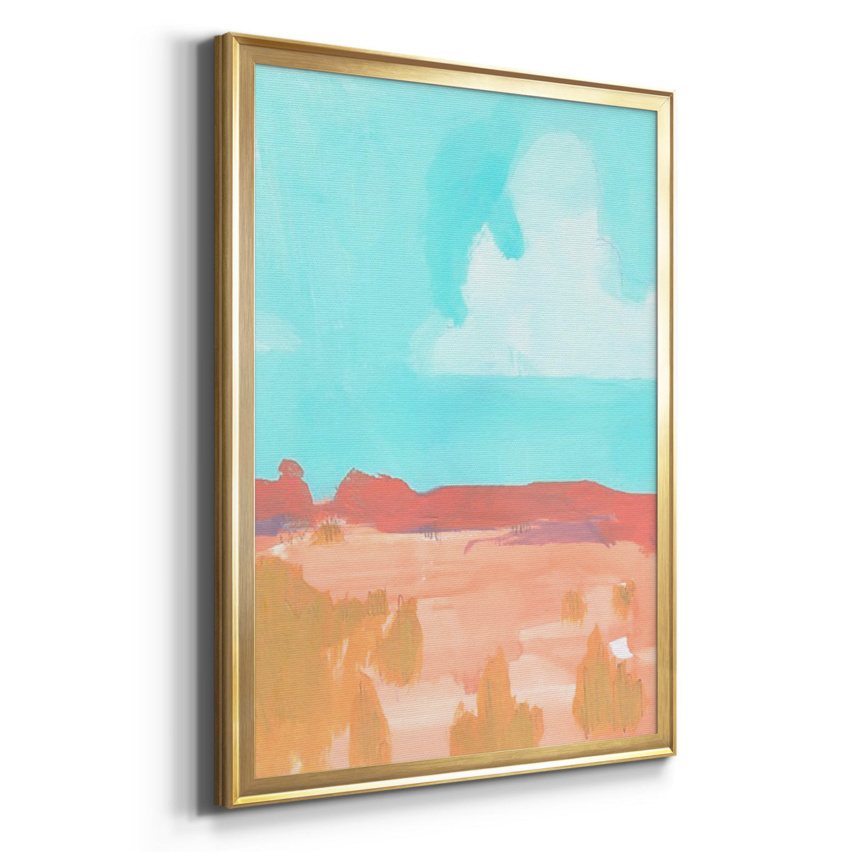 Wide Open Spaces I - Modern Framed Canvas Print