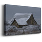 Winter Barn Premium Gallery Wrapped Canvas - Ready to Hang