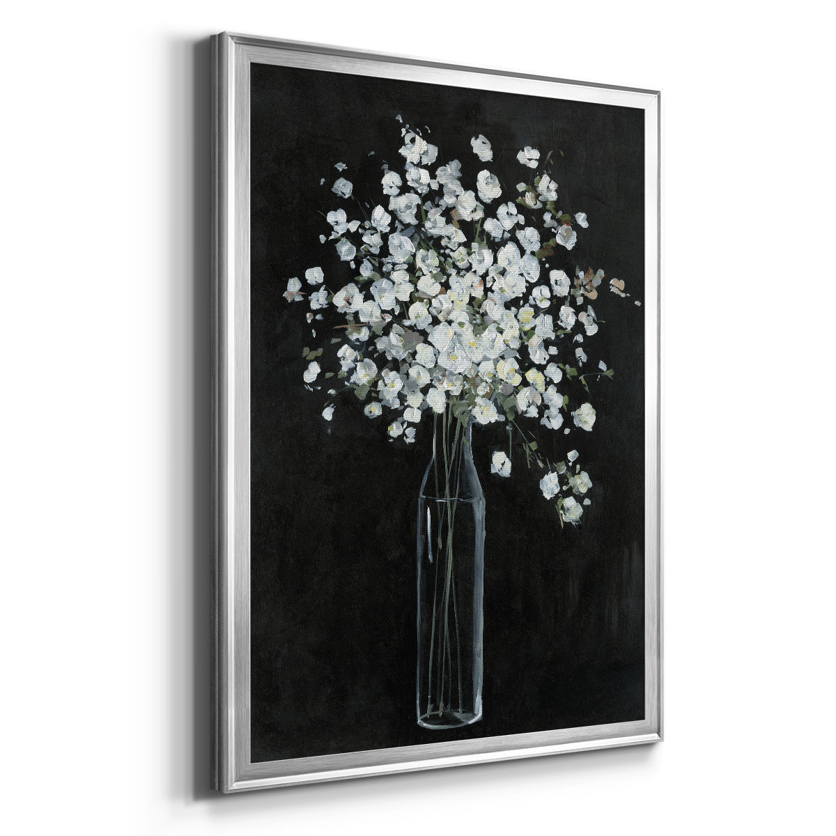 Filled with Spring - Modern Framed Canvas Print