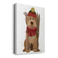 Goldendoodle Ski Dog Premium Gallery Wrapped Canvas - Ready to Hang