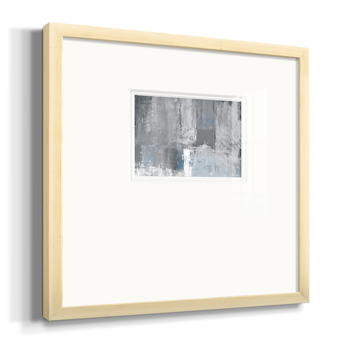 Tranquil Blues Premium Framed Print Double Matboard