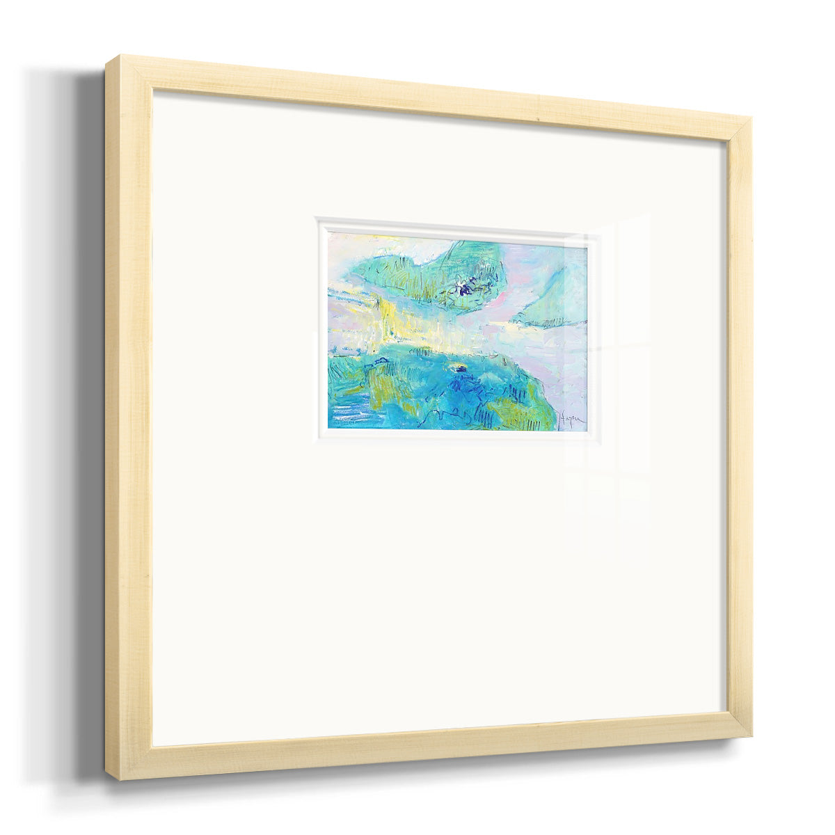 Smooth Sailing in the Heartland Premium Framed Print Double Matboard