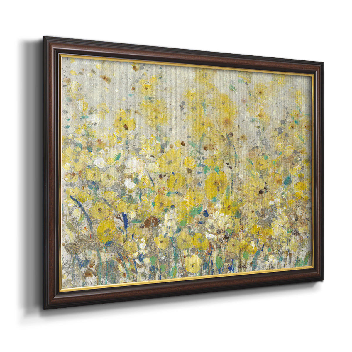 Cheerful Garden I Premium Framed Canvas- Ready to Hang