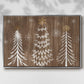 Barnwood Wonderland Collection A - Framed Gallery Wrapped Canvas in Floating Frame