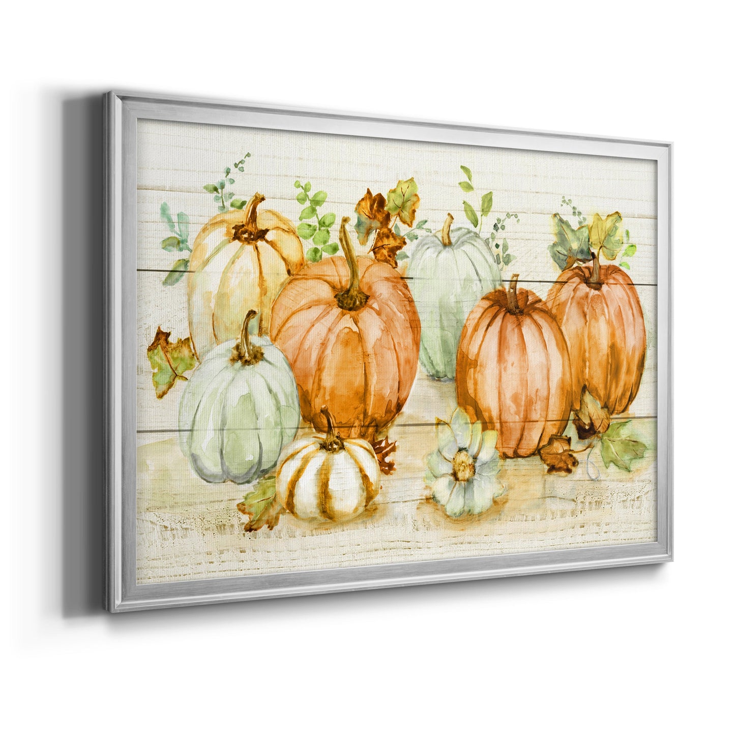 Harvest Pumpkins Premium Classic Framed Canvas - Ready to Hang