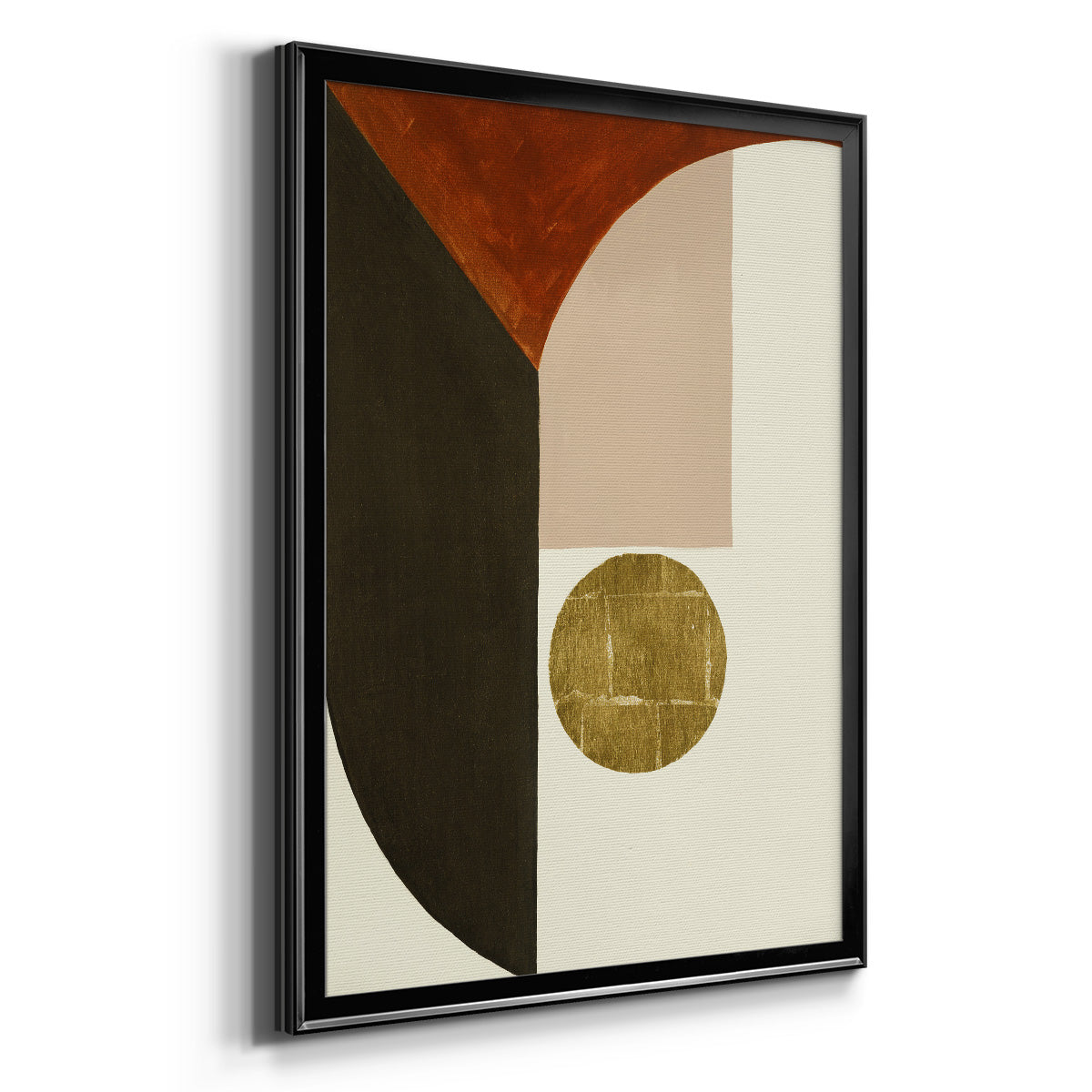 High Notes II - Modern Framed Canvas Print