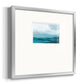 Azure Rising IV Premium Framed Print Double Matboard