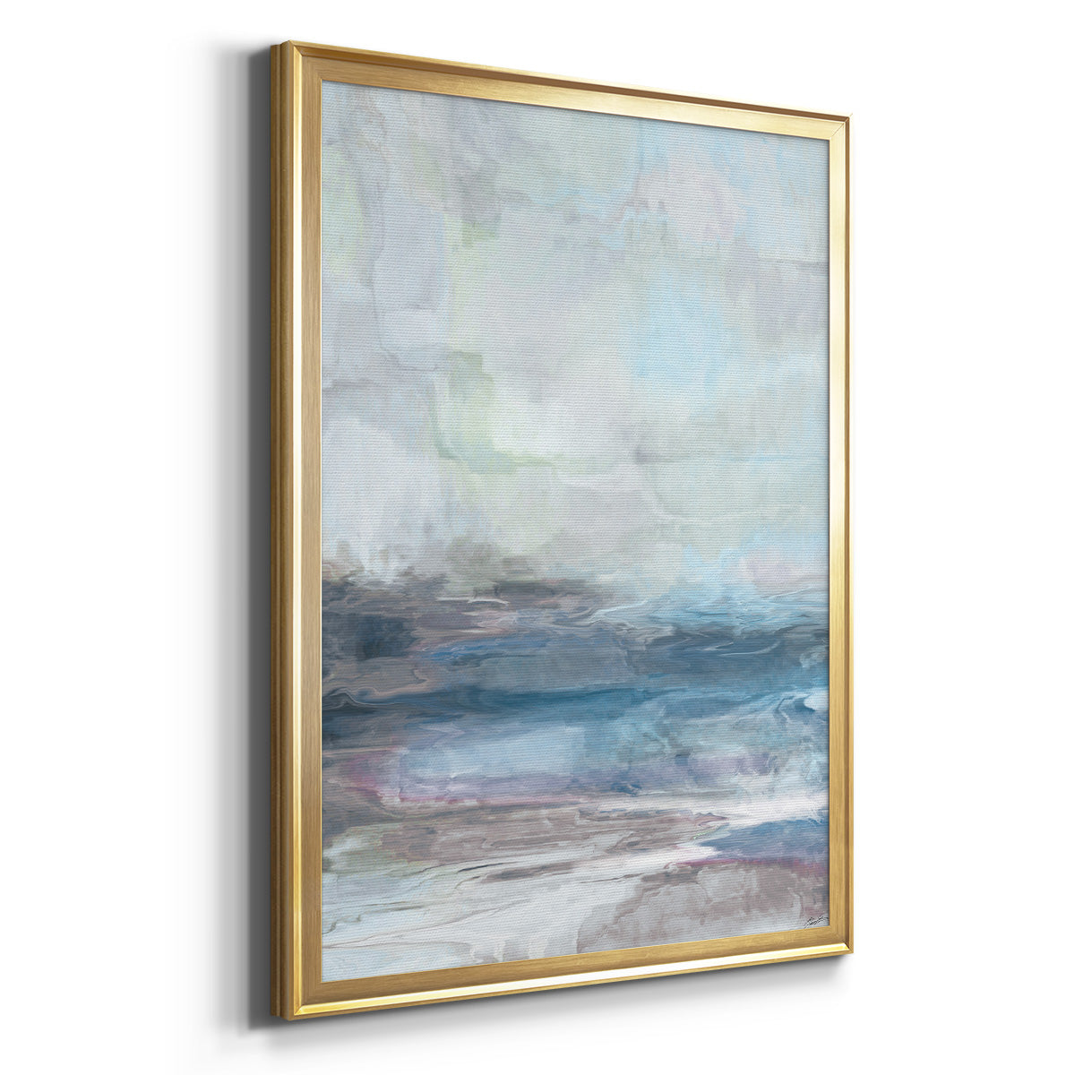 Valle Azzurra - Modern Framed Canvas Print