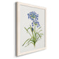 Blue Lively Botanical I - Premium Canvas Framed in Barnwood - Ready to Hang