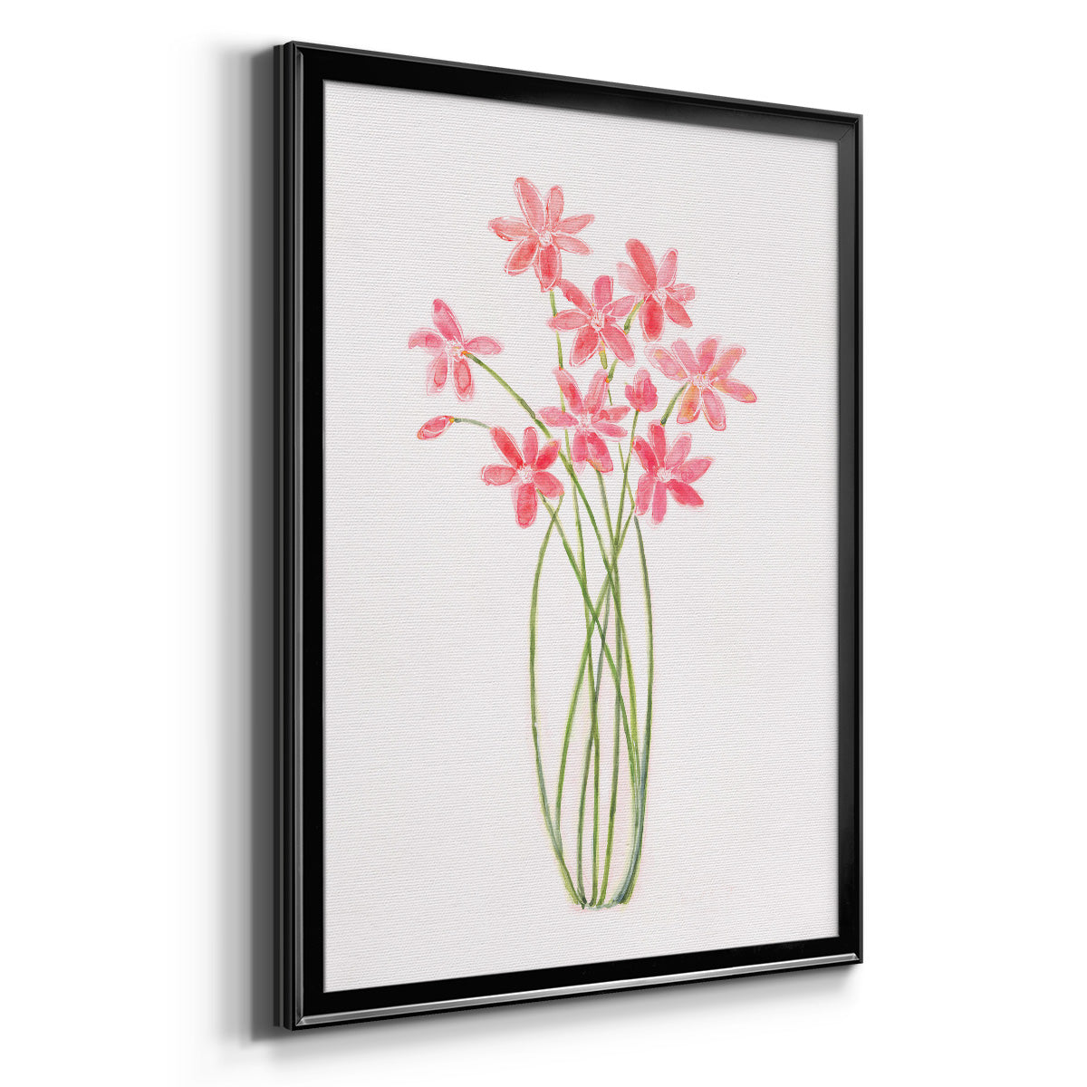 Intertwined Bouquet II - Modern Framed Canvas Print