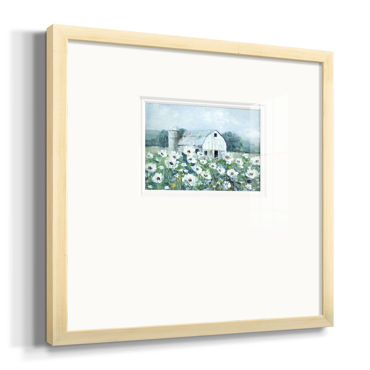 Dream Fields Premium Framed Print Double Matboard