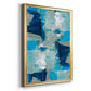 Impasto I - Modern Framed Canvas Print