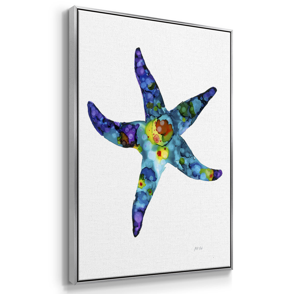 Sea Star -  Framed Canvas Print