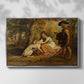 Measure for Measure, or The Biter Bit, 1840 - Floater Framed Canvas Print