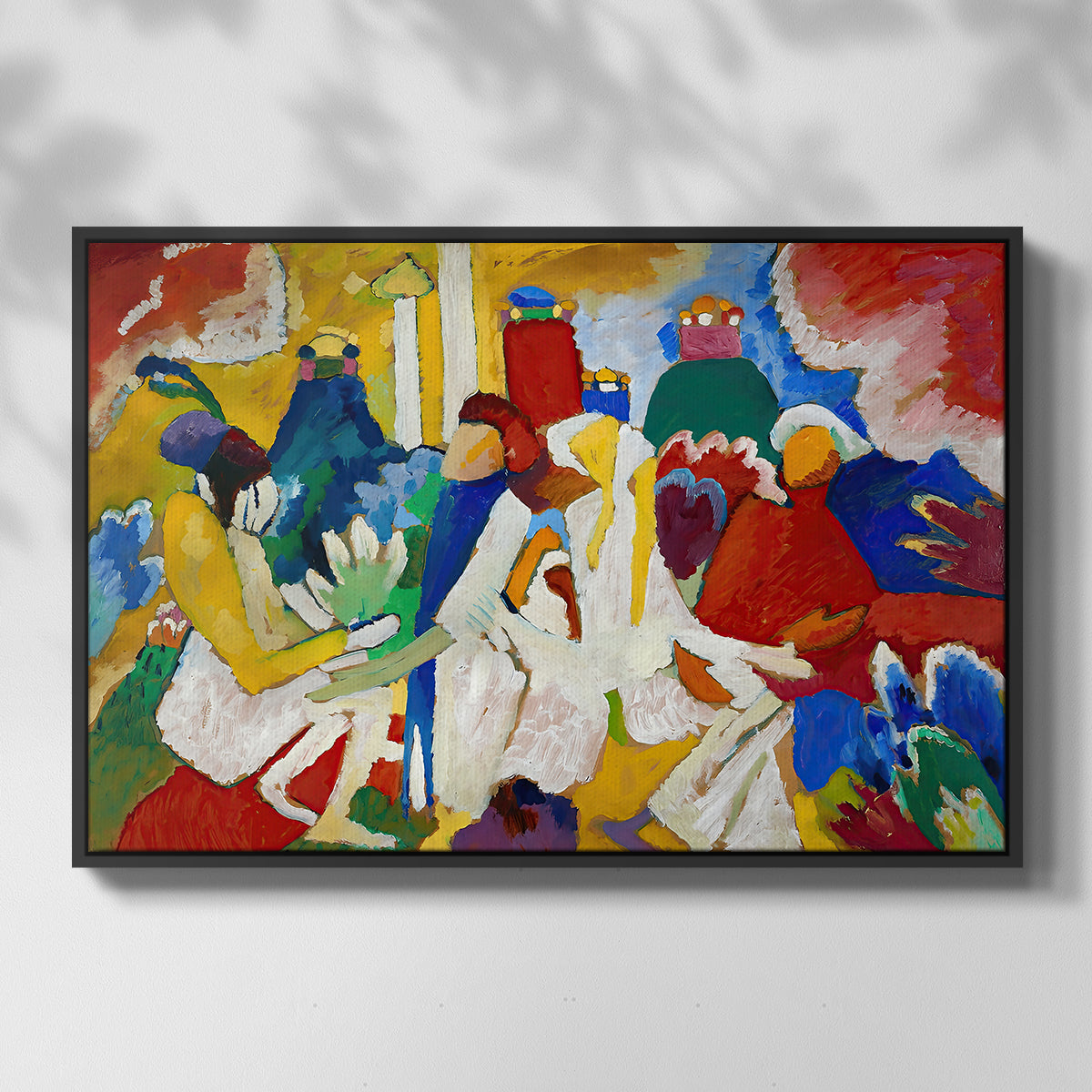 Oriental, 1909 - Floater Framed Canvas Print