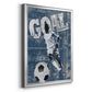 Goal Scorer - Modern Framed Canvas Print