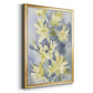 Forsythia Blooms I - Modern Framed Canvas Print