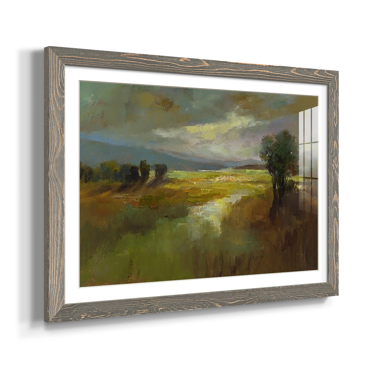The Way Home - Barnwood Framed Art Print