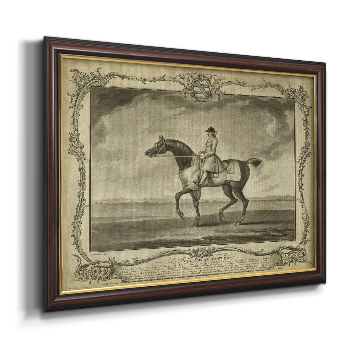 Distinguished Horses II Premium Framed Canvas- Ready to Hang