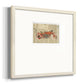 Vintage Red Premium Framed Print Double Matboard