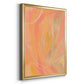 Peach Bliss II - Modern Framed Canvas Print