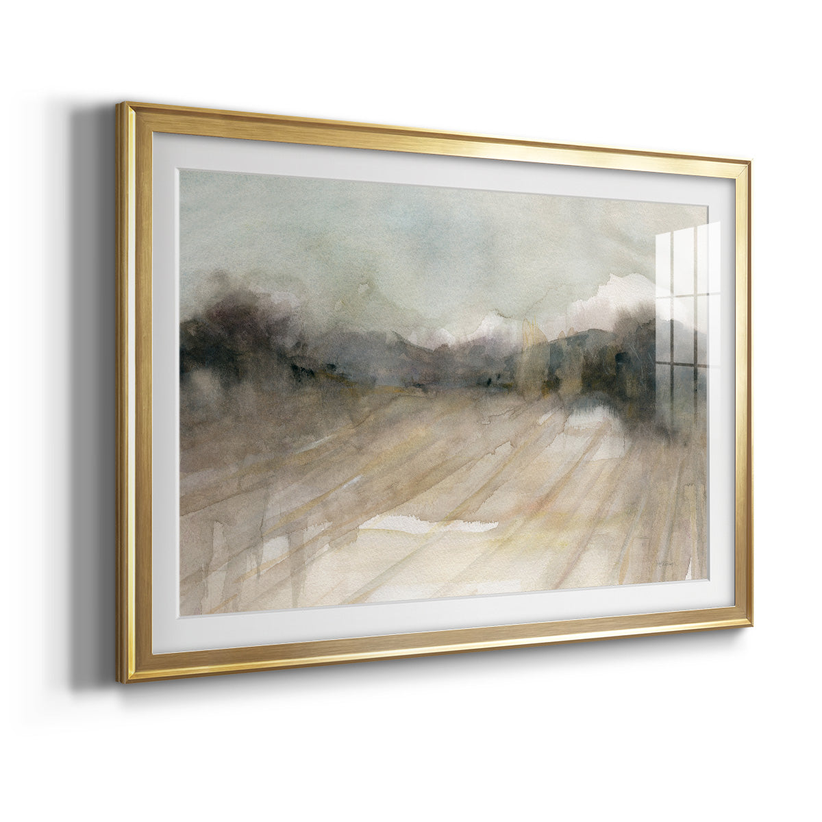 Abstract Field - Modern Framed Art Print