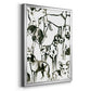 Canine Collage II - Modern Framed Canvas Print