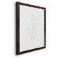 Botanical Gesture VI - Premium Canvas Framed in Barnwood - Ready to Hang