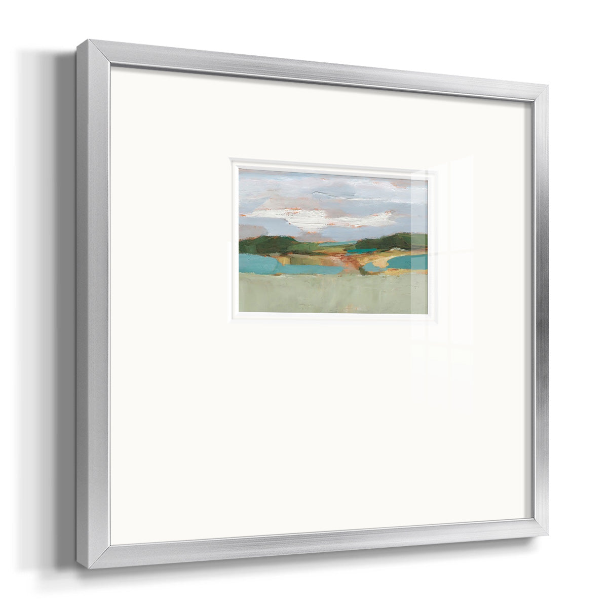 High Noon Vista Study II Premium Framed Print Double Matboard