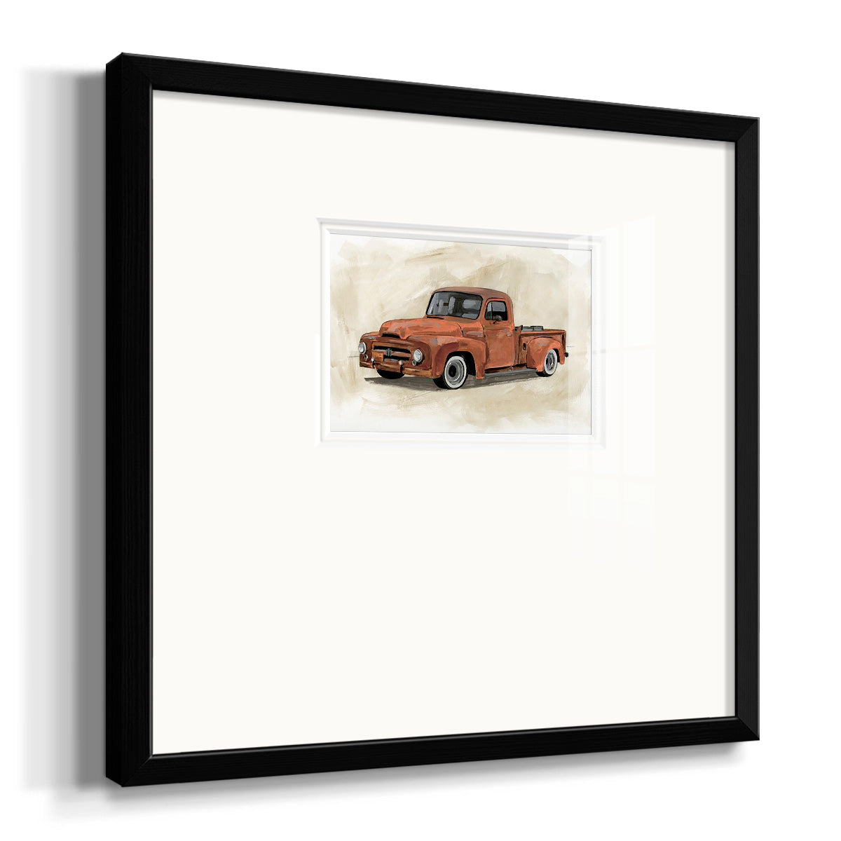 Pickup IV Premium Framed Print Double Matboard