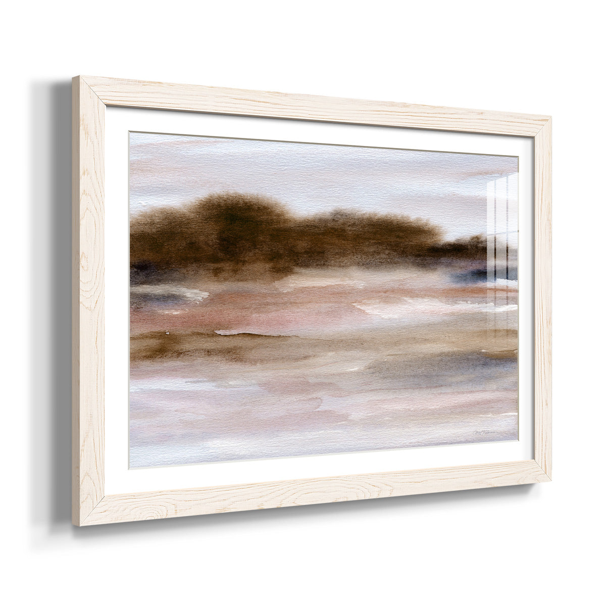 Autumnal Bay - Barnwood Framed Art Print