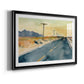 Deserted Highway II Premium Framed Print - Ready to Hang