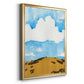 Summer Knoll II - Modern Framed Canvas Print