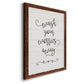 Wash Worries - Premium Canvas Framed in Barnwood - Ready to Hang