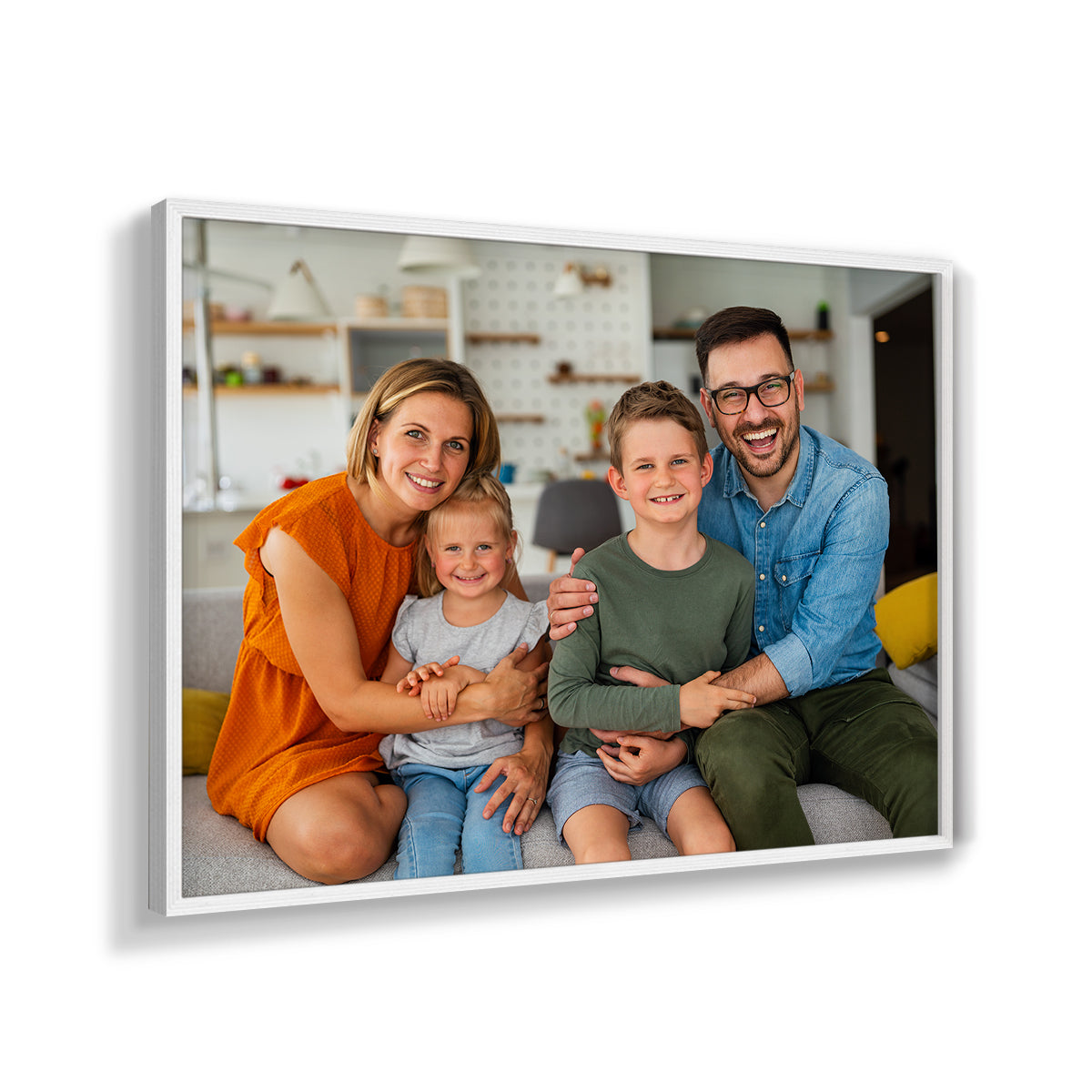 Set of 2 Restickable Custom Framed Photos - 28" x 22"