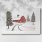 Silver Dawn Lane - Canvas Art Print