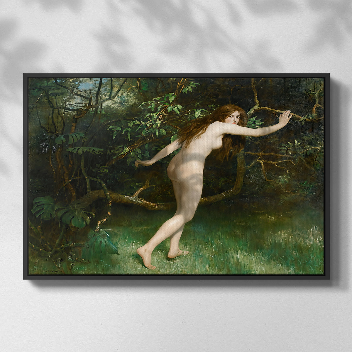 Eve, 1911 - Floater Framed Canvas Print