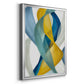 Horizontal Bands I - Modern Framed Canvas Print