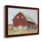 Rustic Red Barn II Premium Framed Canvas- Ready to Hang