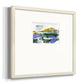 Silent Mountain VI Premium Framed Print Double Matboard