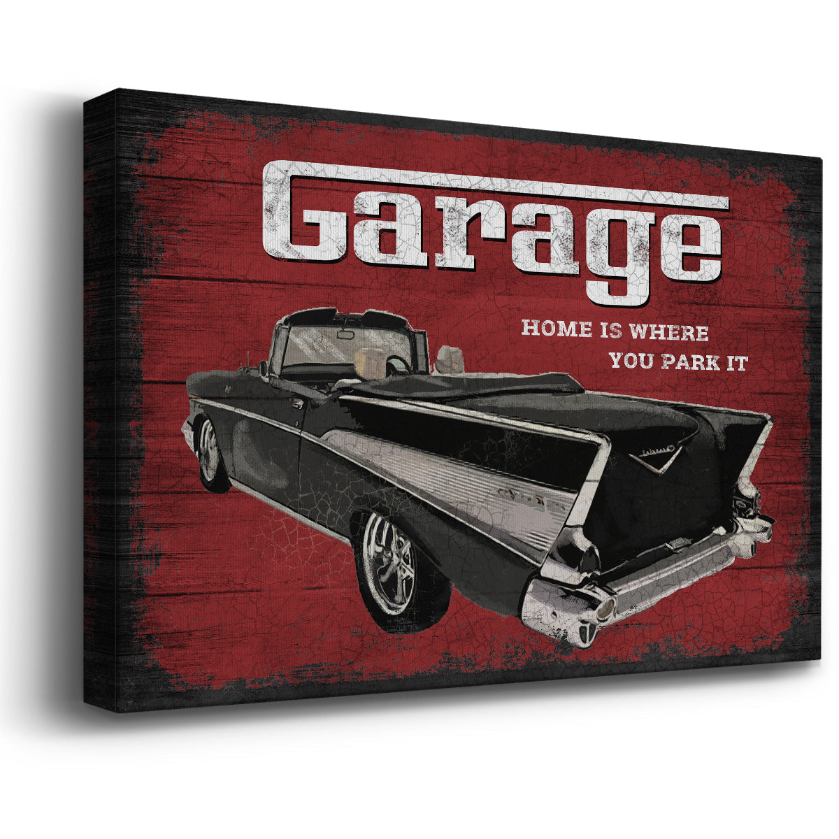 The Garage - Canvas Art Print