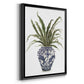 Fern House II - Modern Framed Canvas Print
