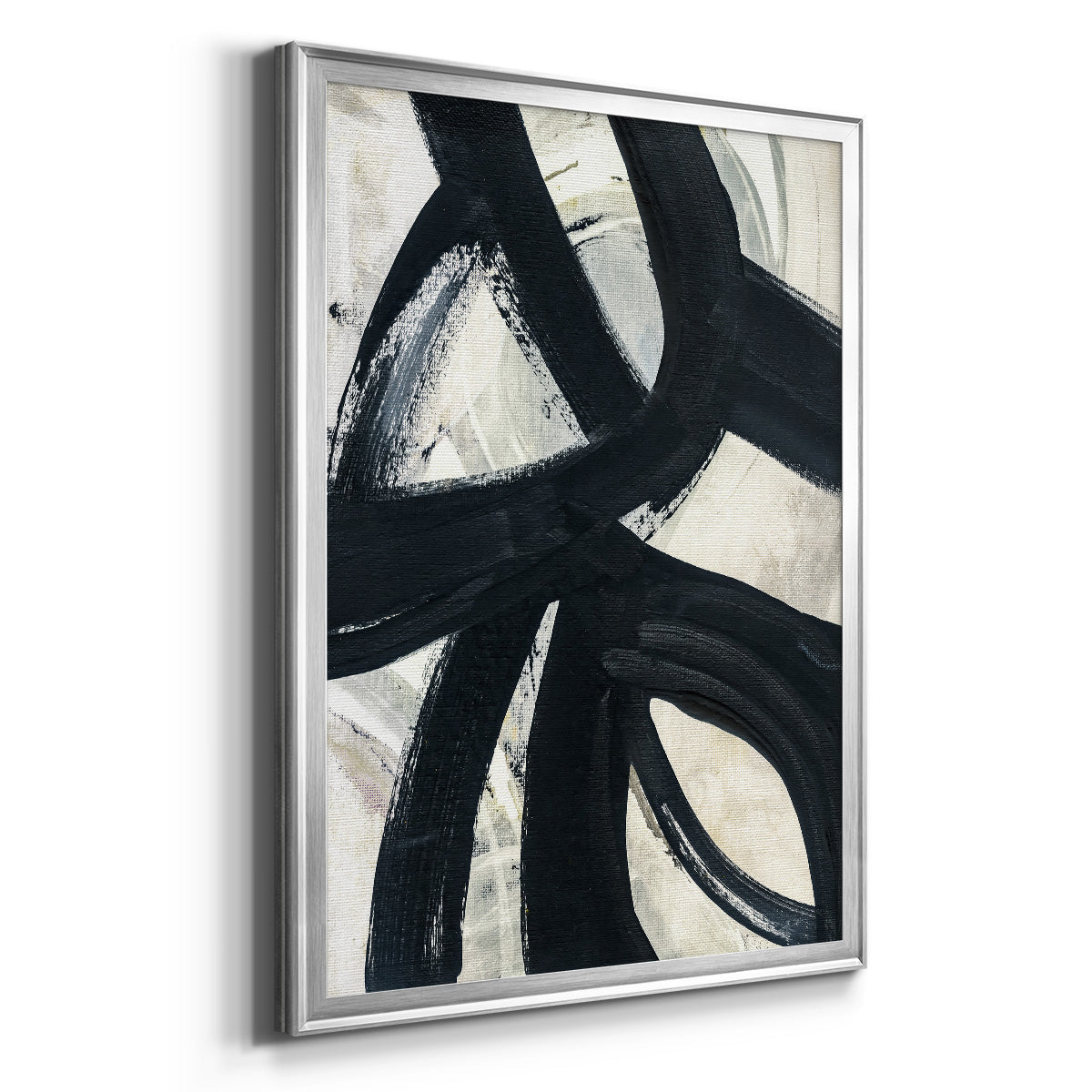 A Day in Brooklyn - Modern Framed Canvas Print