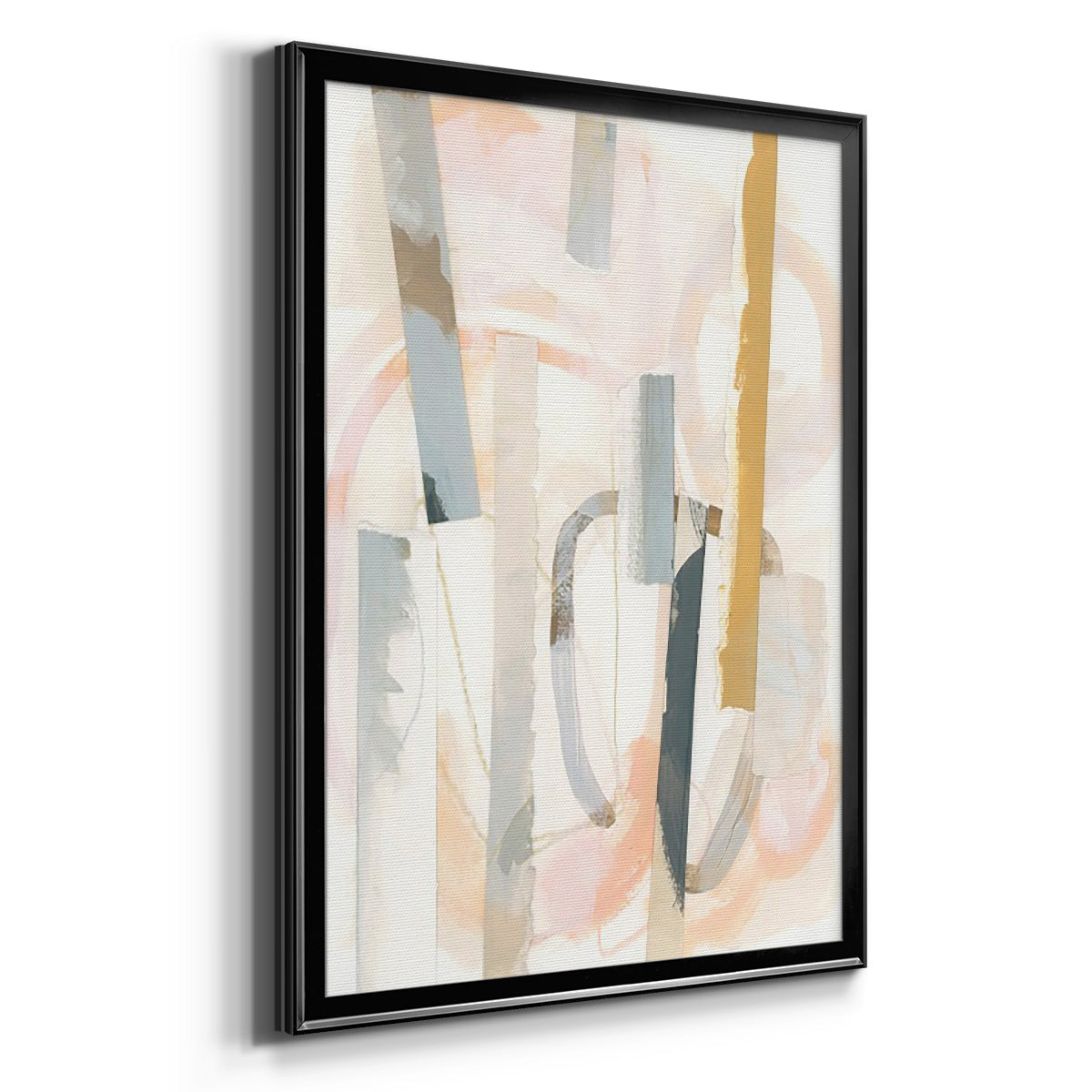 Melon Litmus IV - Modern Framed Canvas Print